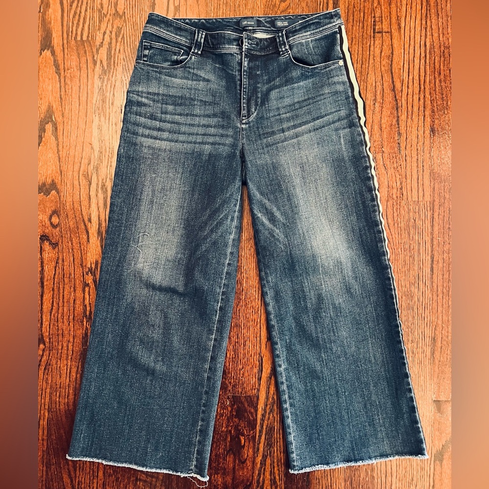 J. Jill Wide Leg Crop Jeans